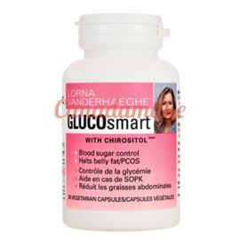 Lorna Vanderhaeghe GLUCOsmart with Chirositol 30 Vegetarian Capsules