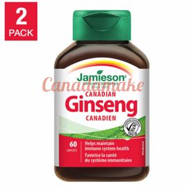 Jamieson Canadian Ginseng 250mg 2 x 60 capsules