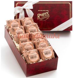 Rogers Chocolates DARK CHOCOLATE EMPRESS SQUARES 10 PIECES 340g