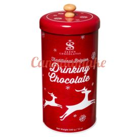 Saxon Traditional Belgian Drinking Chocolate Tin 340g