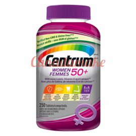 Centrum Complete Multivitamin and Mineral Supplement for Women 50+ 250 tablets 