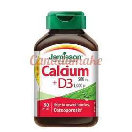 Jamieson Calcium with Vitamin D3 500 mg 90 caplets