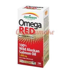 Jamieson Omega Red 100% Wild Alaskan Salmon Oil 1000mg 100softgels