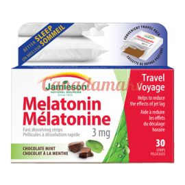 Jamieson Melatonin 3 mg Fast Dissolving Strips 30 strips