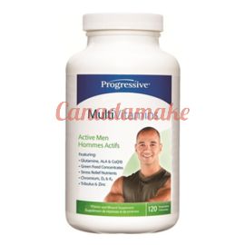 Progressive MultiVitamins For Active Men 120 Vegetarian Capsules