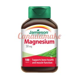 Jamieson Magnesium 50mg 100tablets