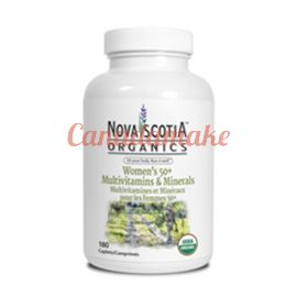 Nova Scotia Organics Women's 50+ Multi & Min 180 Caplets