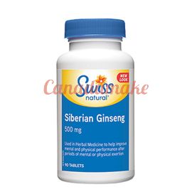 Swissnatural Siberian Ginseng 500mg 90tablets