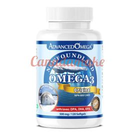 AdvancedOmega Newfoundland Harp Seal Oil 500mg with DPA, DHA, EPA 120 softgels