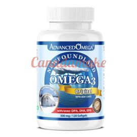 AdvancedOmega Newfoundland Harp Seal Oil 500mg with DPA, DHA, EPA 120 softgels