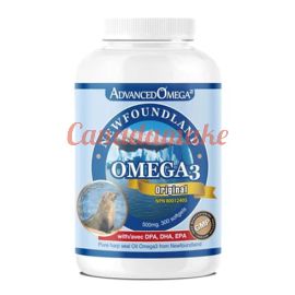 AdvancedOmega Newfoundland Harp Seal Oil 500mg with DPA, DHA, EPA 300 softgels
