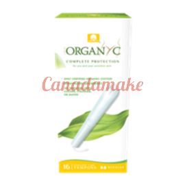 Organyc Tampons W/applicator - Regular 6x16 ct