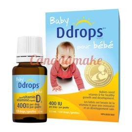 Baby Ddrops Liquid Vitamin D 400 IU 120 drops