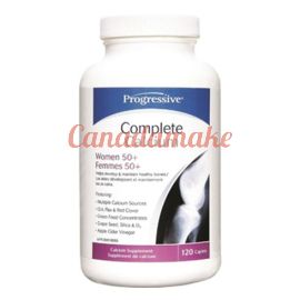 Progressive Complete Calcium for Women 50+ 120 Caplets