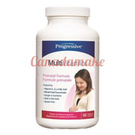 Progressive MultiVitamin Prenatal Formula 60 Veg Caps