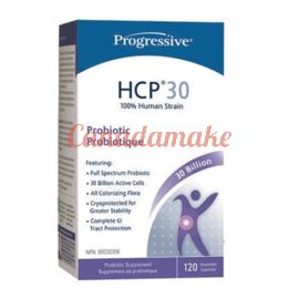 Progressive HCP30 100% Human Strain Probiotic 120 caps