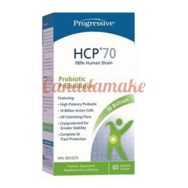 Progressive HCP70 100% Human Strain Probiotic 60 caps