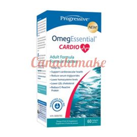 Progressive OmegEssential Cardio Targeted Fish Oil 60 Softgels