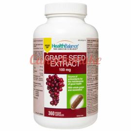 Health Balance Grape Seed Extract 100 mg 360 veggie capsules