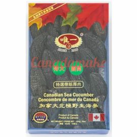 Boxed Canadian pure natural sea cucumber cylindrical with tendons and meat 20-25 units 454g