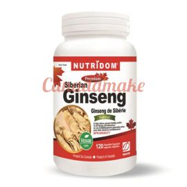 Nutridom Siberian Eleuthero Ginseng Extract 120 Veggie Capsules