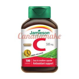 Jamieson Vitamin C 500mg-Timed Release Capsule 100capsules