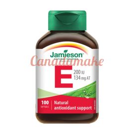 Jamieson Vitamin E 200IU/134mg 100softgels