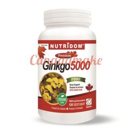 Nutridom Ginkgo Biloba Extract 50:1 (120 Veggie Capsules)