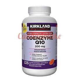 Kirkland Signature Extra Strength Coenzyme Q10 Natural Source 200 mg 225 softgels