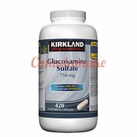 Kirkland Signature Glucosamine Sulfate 750 mg 420 vegetarian capsules