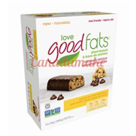 Love Good Fats Chocolate Chip Cookie Dough 12 x 39g