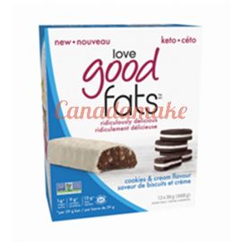 Love Good Fats Cookies & Cream 12 x 39g