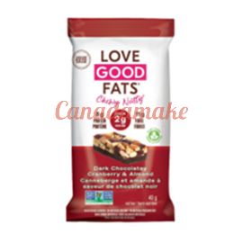 Love Good Fats Dark Chocolatey Cranberry Almond 12 x 40g