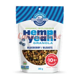 Manitoba Harvest Organic Hemp Granola Blueberry 283 g