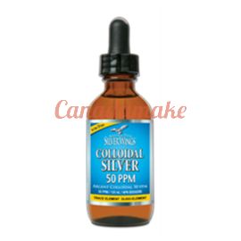 Natural Path Silver Wings Colloidal Silver 50 PPM dropper 120 ml