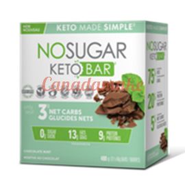No Sugar Company Keto Bar Choc Mint12 x 40 g 