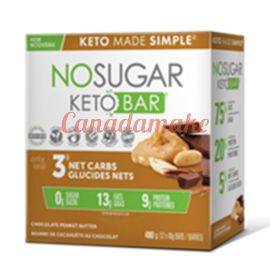 No Sugar Company Keto Bar Choc PB 12 x 40 g