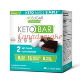 No Sugar Company Keto Bar Chocolate Coconut 12 x 40 g