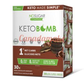 No Sugar Company Keto Bomb Choc Hazelnut 30 x 17 g