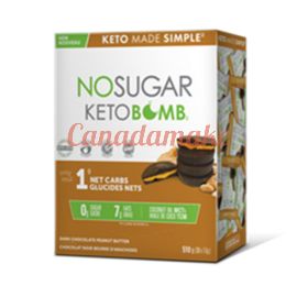 No Sugar Company Keto Bomb Dark Choc PB 30 x 17 g