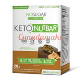 No Sugar Company NutBar Peanut Butter & Dk Choc 20 x 25 g