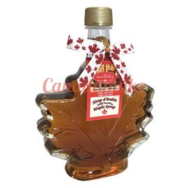 North Hatley Maple Leaf Bottle Ribbon Pure Maple Syrup 250 ml
