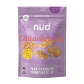 Nud Fud Simple Seed Flax Crackers 6 x 66 g