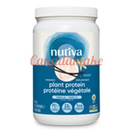 Nutiva Plant Based Protein - Vanilla 620 g