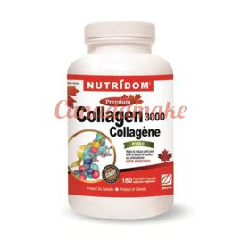 Nutridom Hydrolyzed Type II Collagen 180 Veggie Capsules