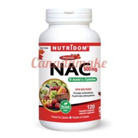 Nutridom NAC 600mg Capsules 120 Count