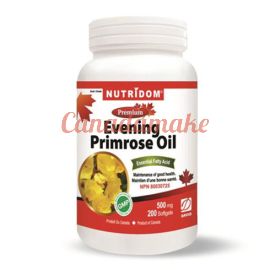 Nutridom Evening Primrose Oil 500mg 200 Softgels