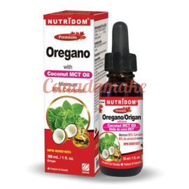 Nutridom Oregano with MCT Oil, 80% Carvacrol, Liquid Drops 30ml