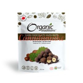 Organic Traditions Hazelnuts, Dark Chocolate 227 g