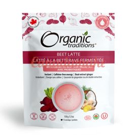 Organic Traditions Latte - Beet With Probiotics 150 g